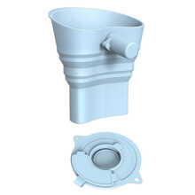 Silicone Mixers Bowl Cover for 4.5-5 Qt Mixer - Prevent Spills & Measure Easily