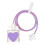 Charging Cable Protector Case Violet 2