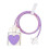 Charging Cable Protector Case Violet 4