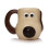 Aardman Wallace och Gromit formad mugg - Gromit 3