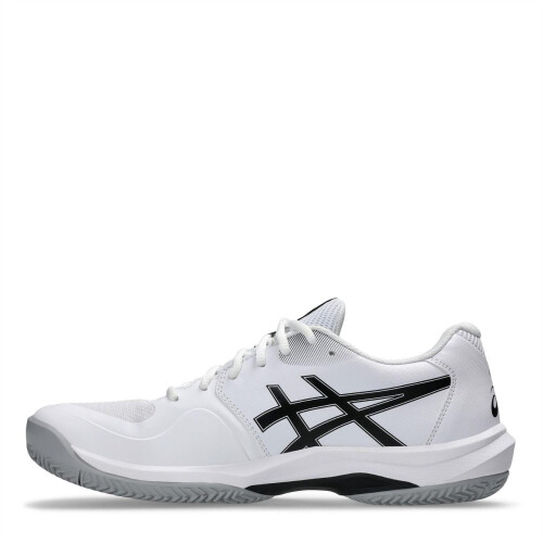 Asics (10 UK, White/Clay) Asics Mens Game FF Tennis Shoes 1