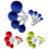 8Pcs/Set Stainless Steel Handle Measuring Spoons Baking Cooking Scale Scoop 2