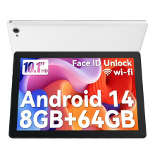 2025 Android 15 Tablet 64 GB ROM (1TB TF) 10 inch WiFi 5000mah Dual Camera New