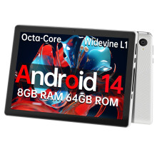 2025 Android 14 Tablet 8GB + 64GB ROM (1TB TF) 10 inch WiFi 5000mah Dual Camera