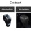 Car Gear Shift Knob Cover Leather Waterproof Black 3