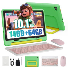 Tablet for Kids 10.1" Andriod 15 Wifi Tablet 14GB+64GB (1TB TF) Touchscreen WIFI