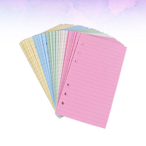 Loose-Leaf Paper Assorted Colors 2 Sets 2