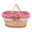 Folding Picnic Basket Table for Fruit Picking, Retro Style 5