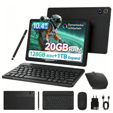 10.36'' Android 14 Tablet 16GB RAM 128GB ROM 1TB TF Octa-Core,with Keyboard Set