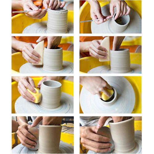 57 Pcs Pottery Ceramics Clay Tools Set Clay Ceramic Pottery Modeling Tools 1