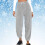 Women's Fleece-Lined Jogger Pants Elastic Waist Cuffed 5