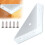 Metal Triangular Corner Bracket with Screws for Wooden 4