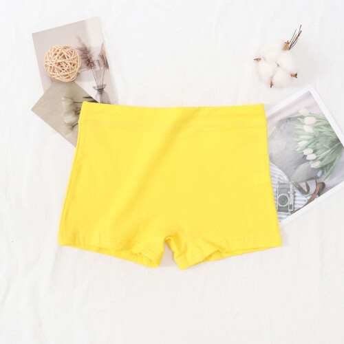 Cotton Briefs for Kids 4-14 Years Solid Color Mid-Rise 1