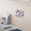 Light Switch Cover Plate Lavender Butterfly Pattern 2-Gang 5