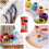 Gradient Embroidery Thread Polyester Cotton 8M 6 Colors 3