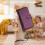 Magnetic Clasp Flip Stand Case for iPhone 17 Dark Purple 8
