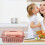 Storage Holder Pink Plastic 14.15x9.82x6.68 in 5