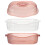 Storage Holder Pink Plastic 14.15x9.82x6.68 in 8