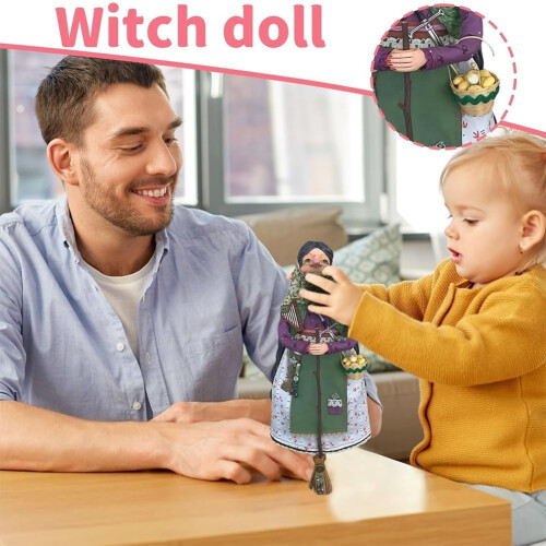 Handmade Kitchen Witch Doll Kit – Good Luck Charm, 1 Piece 2