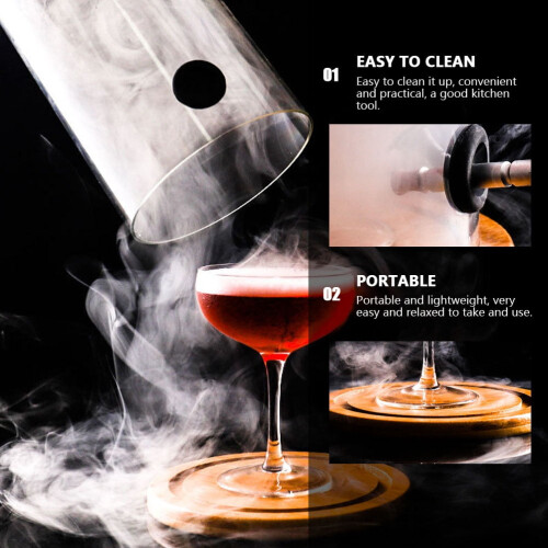 Wine Cover Smoke Lid Net Cup Dispenser 2