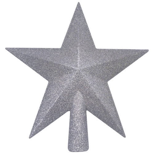 Gold Glitter Star Tree Topper 8 inch 1