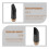 Black ABS Clarinet Mouthpiece Smooth Surface Durable 1 6
