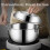 304 Stainless Steel Soup Pot Thickened Bottom Double Handle 3
