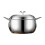 304 Stainless Steel Soup Pot Thickened Bottom Double Handle 7