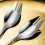 Camping Spoon Fork Combo Long Handle Outdoor Dining 6