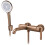 Βρύση Μπανιέρας Rea Ontario Side Brush Copper 1