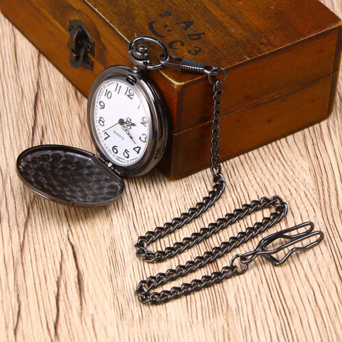 Vintage Pocket Watch Automatic Mechanical for Men 2