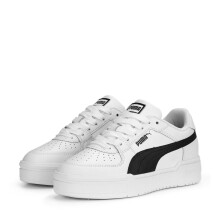 (5 UK, White-Blue) Puma Childrens/Kids CA Pro Platform Trainers