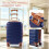 Navy Blue 20 inch ABS Carry-On Luggage 4