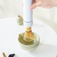 Fouet à Matcha Électrique Portable et Rechargeable - Outil de Mélange Rapide pour Fouetter le Matcha à la Maison, au Salon de Thé ou au Café