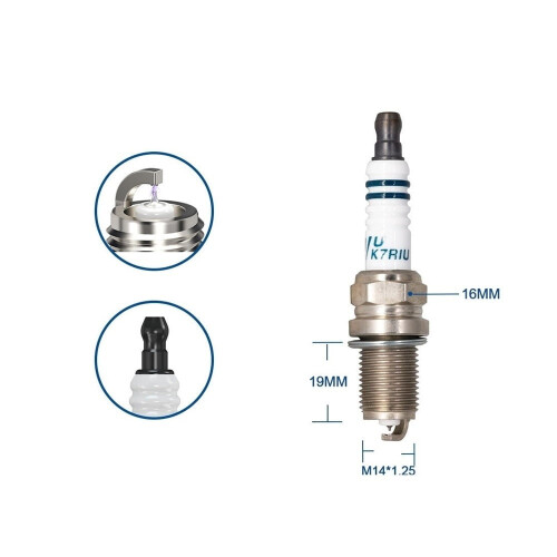 Spark Plugs K7RIU Replacement for Changan CS75 and Chery 1