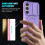 Purple Shockproof Case for Samsung Galaxy S23 Plus 6.6 inch 3