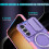 Purple Shockproof Case for Samsung Galaxy S23 Plus 6.6 inch 4
