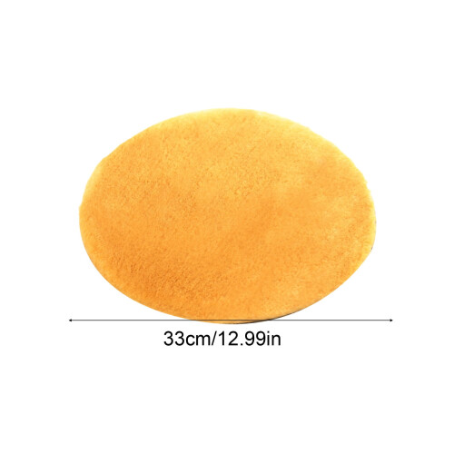 Round Bar Stool Cushion Polyester 13 inch Elastic Bands 1