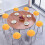 Round Bar Stool Cushion Polyester 13 inch Elastic Bands 4