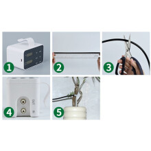 Système D'Arrosage Automatique pour Plantes, Minuterie D'Arrosage, Outils de Jardinage.