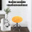 Round Bar Stool Cushion Polyester 13 inch Elastic Bands 5