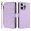 Magnetic Flip Stand Case for iPhone 15 Pro Max Light Purple 8