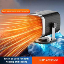Chauffage de Voiture/Maison 24 V, Ventilateur de Chauffage Électrique, Désembuage et Dégivrage de Pare-Brise, HOME B