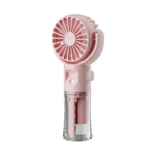 F4 Handheld Misting Fan Humidifying Misting Fan Hanging Neck Fan Folding Handheld Fan,