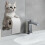3D Cat Toilet Paper Holder Wall Mount for Bathroom Kitchen 5