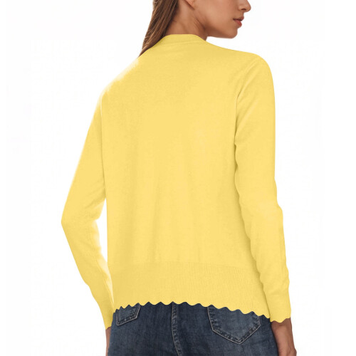 Women's Fall Cardigan Sweater Lightweight Open-Front 2