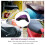 Motorcycle Seat Cover Breathable Mesh Purple 2