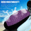 Motorcycle Seat Cover Breathable Mesh Purple 5