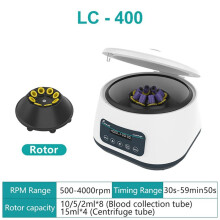 JOANLAB Centrifugeuse Numérique Prp de Laboratoire de Centrifugeuse à Plasma pour Tube de Sang 2/5/10 Ml et Tube à Centrifuger 15 Ml Prise UE