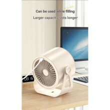 Ventilador de Circulação de Alta Velocidade de 100 Velocidades para Uso Doméstico, Exibir Digital de Carregamento de 6 Polegadas, Desktop Turbo
